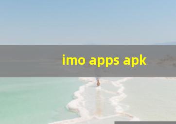 imo apps apk